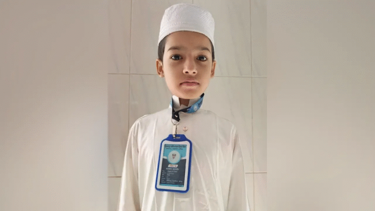 ১৪৩ দিনে কোরআনে হাফেজ ৯ বছরের শিশু